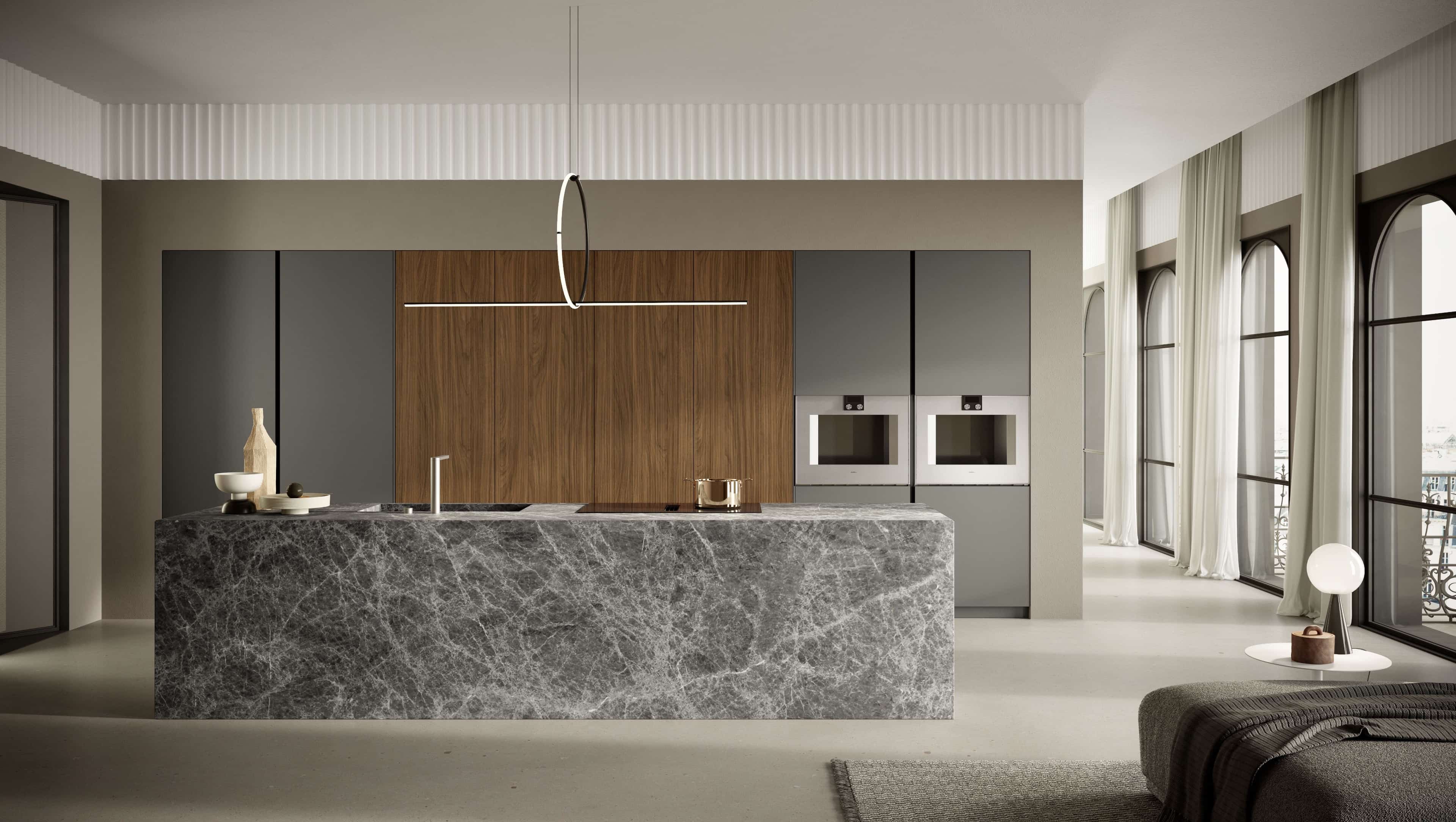 Modern kitchen design in florida